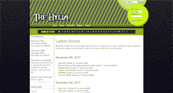 Desktop Screenshot of anime.thehylia.com